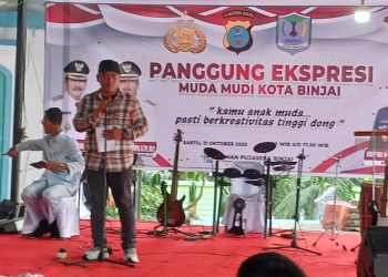 Kapolres Binjai Buka Panggung Ekspresi Muda Mudi