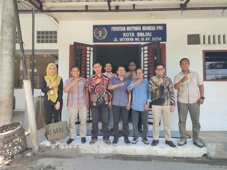 Sukseskan Pemilu 2024, Bawaslu Kota Binjai Jalin Sinergitas dengan PWI