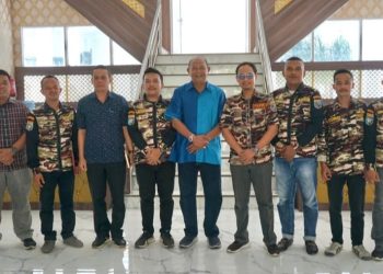 Plt Bupati Syah Afandin Terima Audiensi GM-FKPPI Langkat