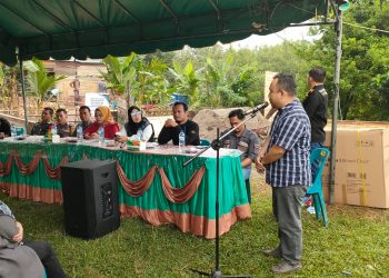Anggota DPR-RI Delia Pratiwi Sitepu Bedah Rumah Warga di Pematang Jaya