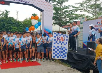 Ratusan Peserta Ikuti Fun Run Srilelawangsa, KAI Ajak Masyarakat Naik Kereta Api