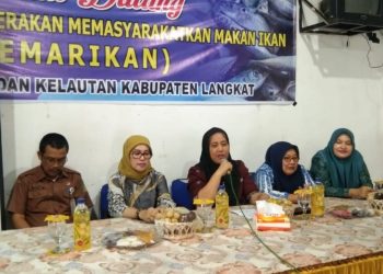 Ketua TP PKK Langkat Hadiri Sosialisasi Gemar Makan Ikan