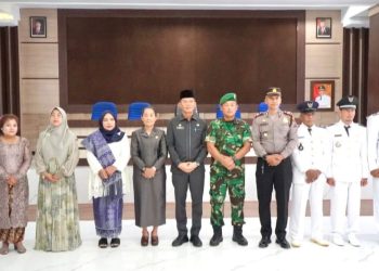 Sekdakab Langkat Lantik Tiga Kepala Desa Pengganti Antar Waktu