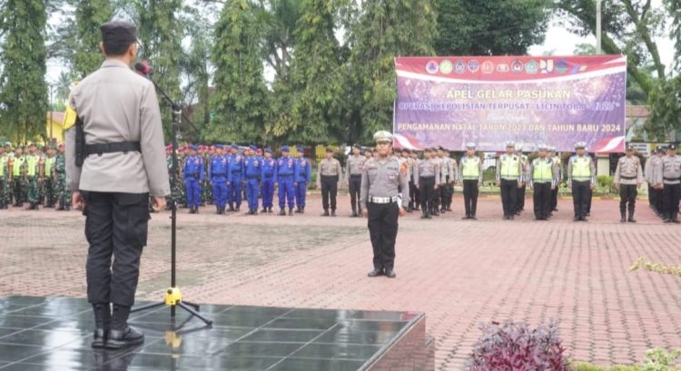 Jajaran Pemkab Langkat Ikuti Apel Gelar Pasukan Lilin Toba 2023