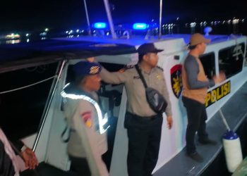 Antisipasi Kedatangan Pengungsi Rohingnya, Polres Langkat Patroli Pesisir Laut