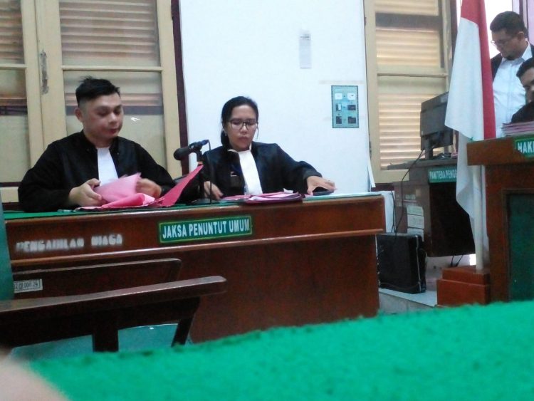 Jaksa Kejari Belawan Tuntut Mati Kurir Sabu 36,7 Kg