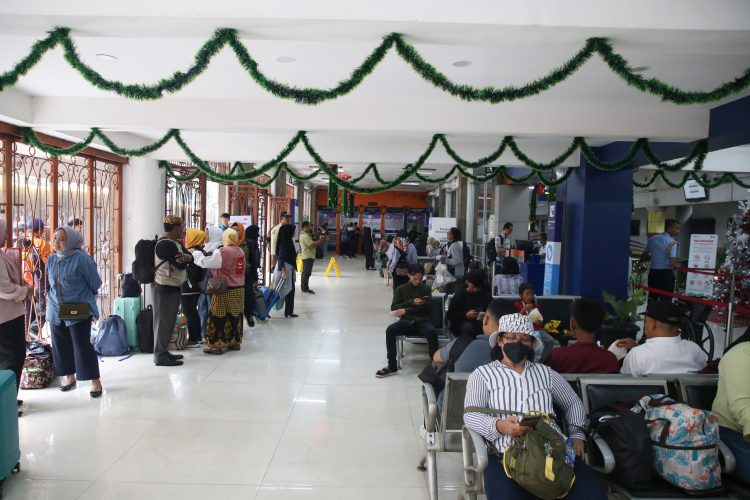 PT KAI Sumut Angkut 145.405 Penumpang Selama Nataru