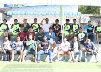 BRI BO Medan Thamrin Gelar Olahraga Bersama PT Terminal Peti Kemas