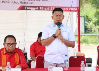 Reses, Baskami Ajak KPU Medan Sosialisasi Pemilu