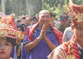 Pembangunan Jembatan Batu Katak Bukti Cinta Syah Afandin pada Masyarakat Bahorok