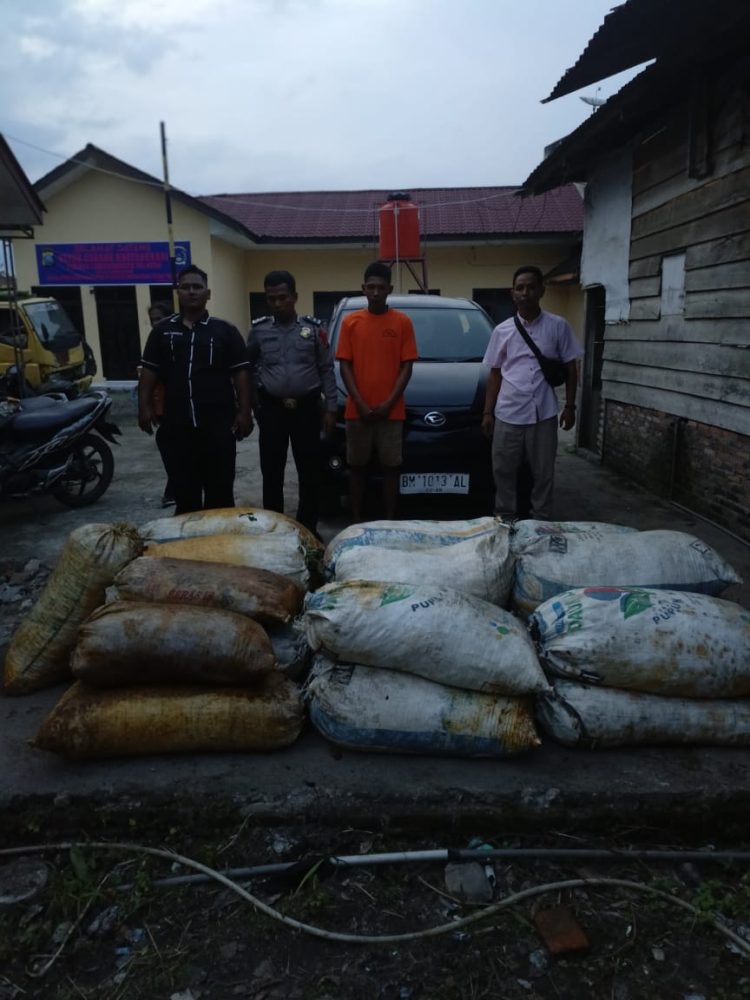 Polres Labusel Amankan Maling Sawit PT Torganda Gunakan Minibus