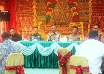 Forkopimda Aceh Selatan Minta Insan Pers Dukung Terwujudnya Pemilu Damai