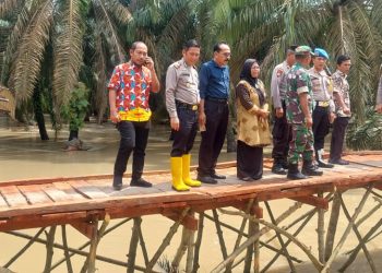 Jembatan Hanyut, Kapolres Labusel Pastikan tak Perlu Pemindahan TPS