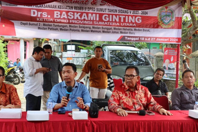 Baskami : Banyak Keluhan Warga Harus Dituntaskan Pemko Medan