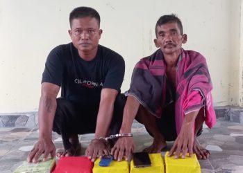 Dua Nelayan Gagal Sembunyikan 10 Kg Sabu dalam Sampan