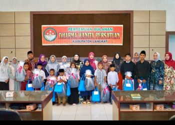 DWP Kabupaten Langkat Gelar Pengajian dan Santuni Anak Yatim