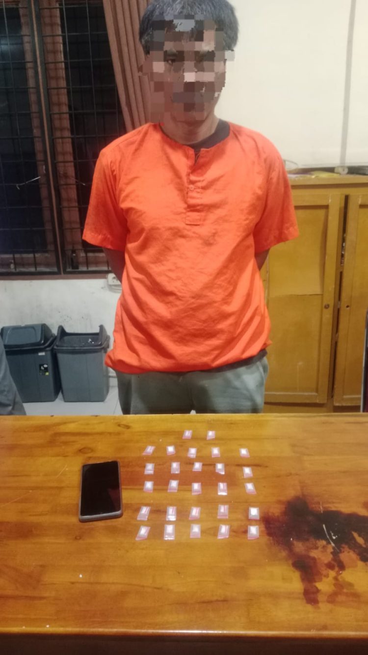 Pengedar Sabu Ditangkap di Depan Sekolah PAB Patumbak