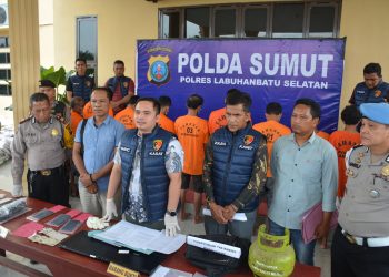 Polres Labusel Ungkap Kasus Curat, Cabul dan KDRT, Belasan Tersangka Diringkus