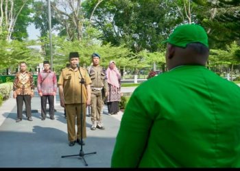 Plt Bupati Langkat Minta 117 Mahasiswa KKN STAI-JM Dukung Program Desa