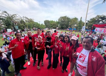 Pembacaan Perjanjian dengan Rakyat Warnai Kampanye Akbar PSI Sumut di Medan