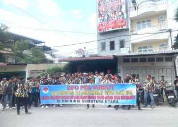 Seratusan Kader DPD PKN Sumut Serukan Pemilu Damai