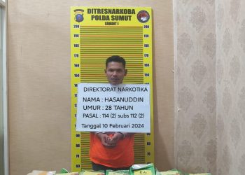 Polda Sumut Tangkap Bandar Sabu