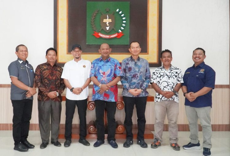 Plt Bupati Syah Afandin Dukung PWI Langkat Wujudkan Perumahan Wartawan 