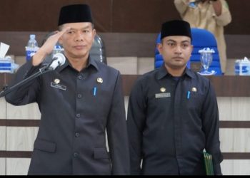 Sekda Lantik 14 Pejabat Eselon II dan III Pemkab Langkat