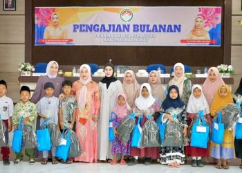 Agenda Perdana Uke Hasrimy Hadiri Pengajian Bulanan DWP Langkat