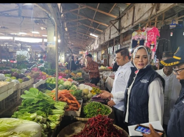 Jelang Ramadan, TPID Langkat Sidak Pasar dan Tinjau Bulog Stabat 