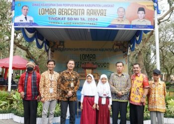 40 Peserta Ikuti Lomba Cerita Rakyat Tingkat SD se-Kabupaten Langkat