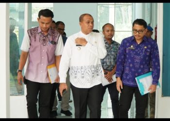 Pj Bupati Faisal Hasrimy Sidak Ruangan Kabag Setdakab Langkat