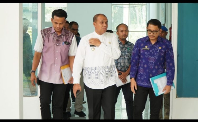 Pj Bupati Faisal Hasrimy Sidak Ruangan Kabag Setdakab Langkat