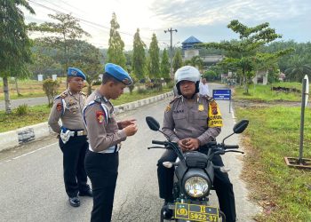 Propam Polres Labusel Laksanakan Ops Gaktiblin