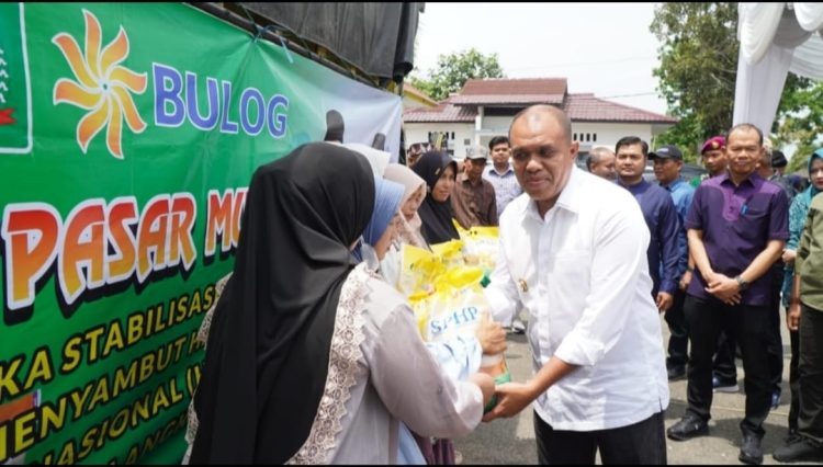Antisipasi Inflasi Jelang Ramadan, Faisal Hasrimy Gelar Gerakan Pasar Murah 