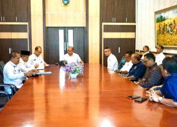 Terima Audiensi PWI, Pj Bupati Berharap Wartawan Jadi Humas di Setiap Instansi Pemerintahan