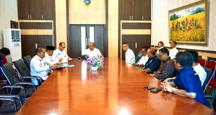 Terima Audiensi PWI, Pj Bupati Berharap Wartawan Jadi Humas di Setiap Instansi Pemerintahan