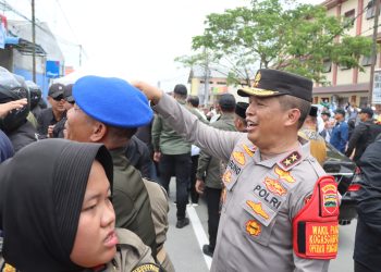 Kapolda Sumut Sambut Presiden Jokowi Kunker di Sumut