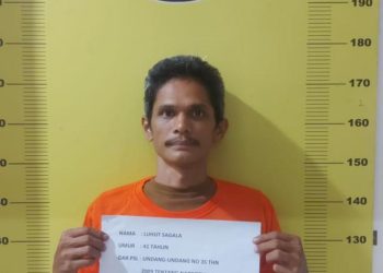 Polres Labusel Sergap Pemakai dan Kurir Sabu di Perladangan