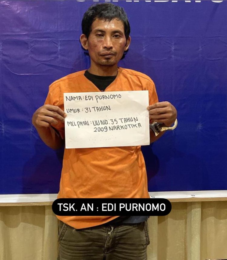 Pengedar Sabu Tak Berkutik Disergap Personel Polres Labusel