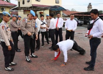 Propam Polda Sumut Gelar Gaktibplin Anggota di Mapolres Dairi