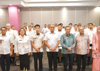 Pj Bupati Faisal Hasrimy Buka Pelatihan Ujian Sertifikasi PBJ Level 1 Pemkab Langkat