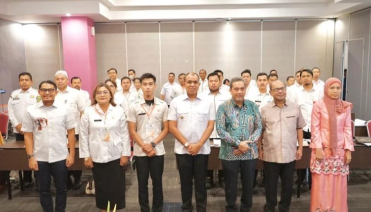 Pj Bupati Faisal Hasrimy Buka Pelatihan Ujian Sertifikasi PBJ Level 1 Pemkab Langkat