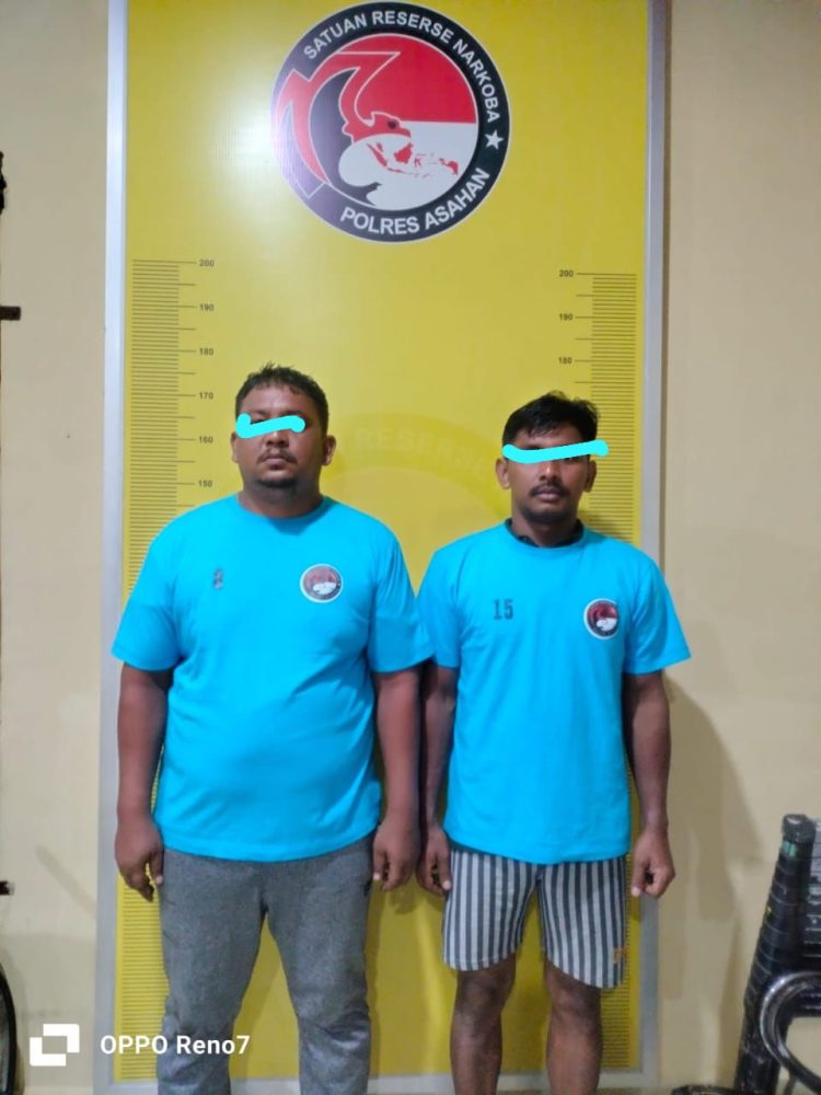 Dua Penyeludup Sabu Jaringan Malaysia Ditangkap