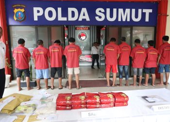 Polda Sumut Tuntut Mati 22 Pengedar Narkoba