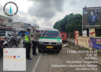 Ops Keselamatan Toba 2024,  Polres Labusel Tindak 359 Pelanggar Lalin