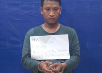 Polres Labusel Gerebek Lokasi Transaksi Sabu di Desa Losari