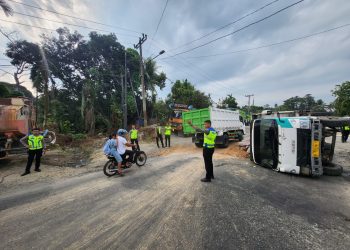 Polda Sumut Tindak Tegas Pelanggaran Batas Angkutan Barang Selama Arus Mudik