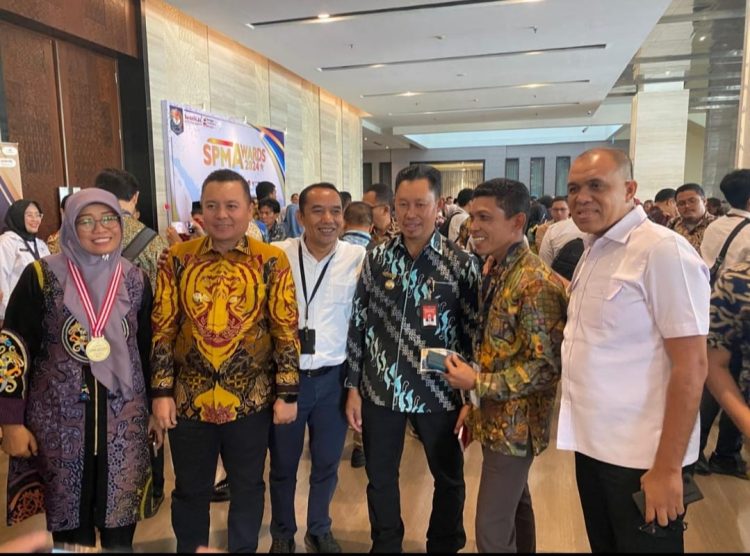 Pj Bupati Langkat Faisal Hasrimy Hadiri SPM Awards 2024