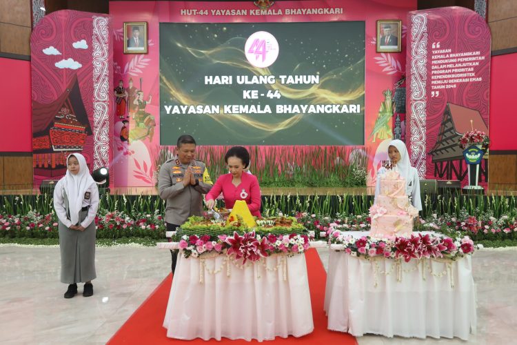Peringati HUT ke-44, Kapolda Sumut Apresiasi Peran Yayasan Kemala Bhayangkari